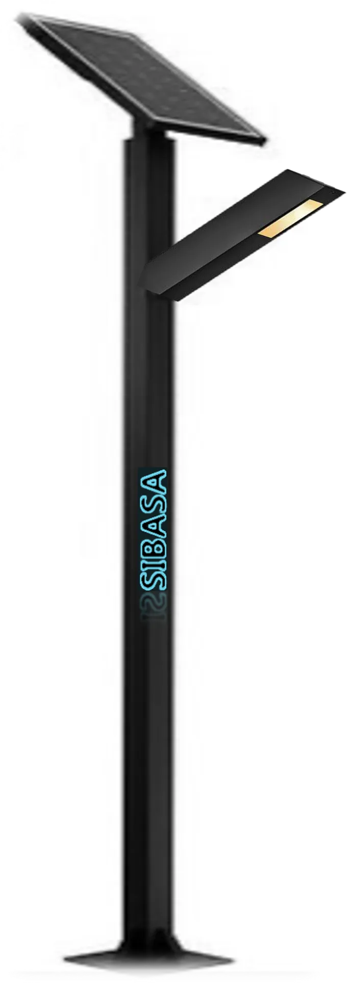 Poste dc con sistema lumínico integrado