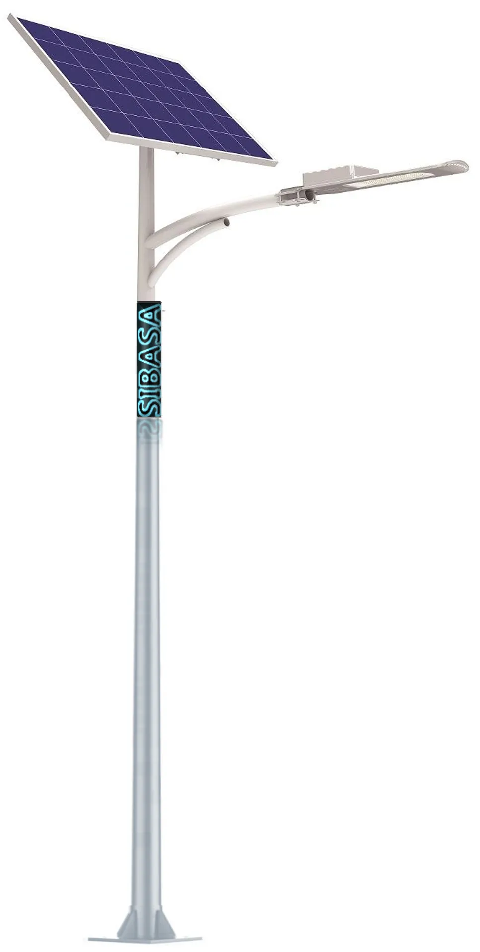 Poste dc con sistema lumínico integrado